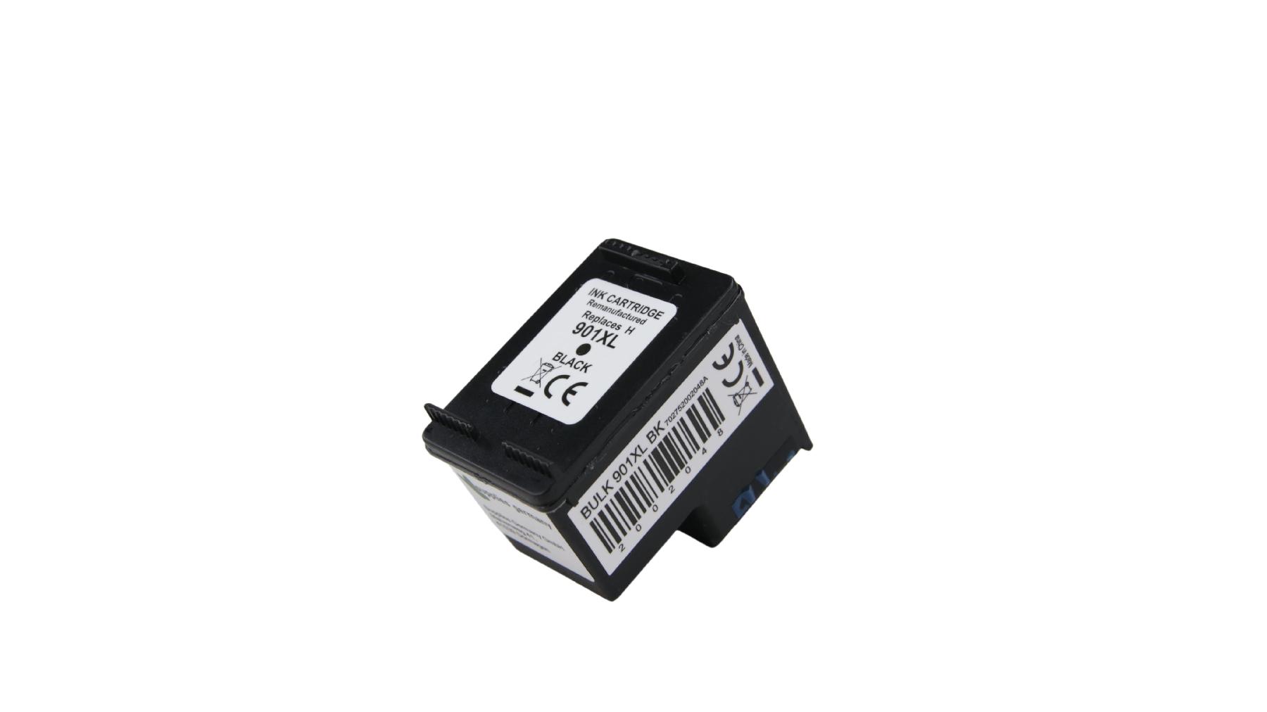 901BKXL alternativ Tinte schwarz für HP / CC654AE / 18ml 901BKXL alternativ Tinte schwarz für HP / CC654AE / 18ml