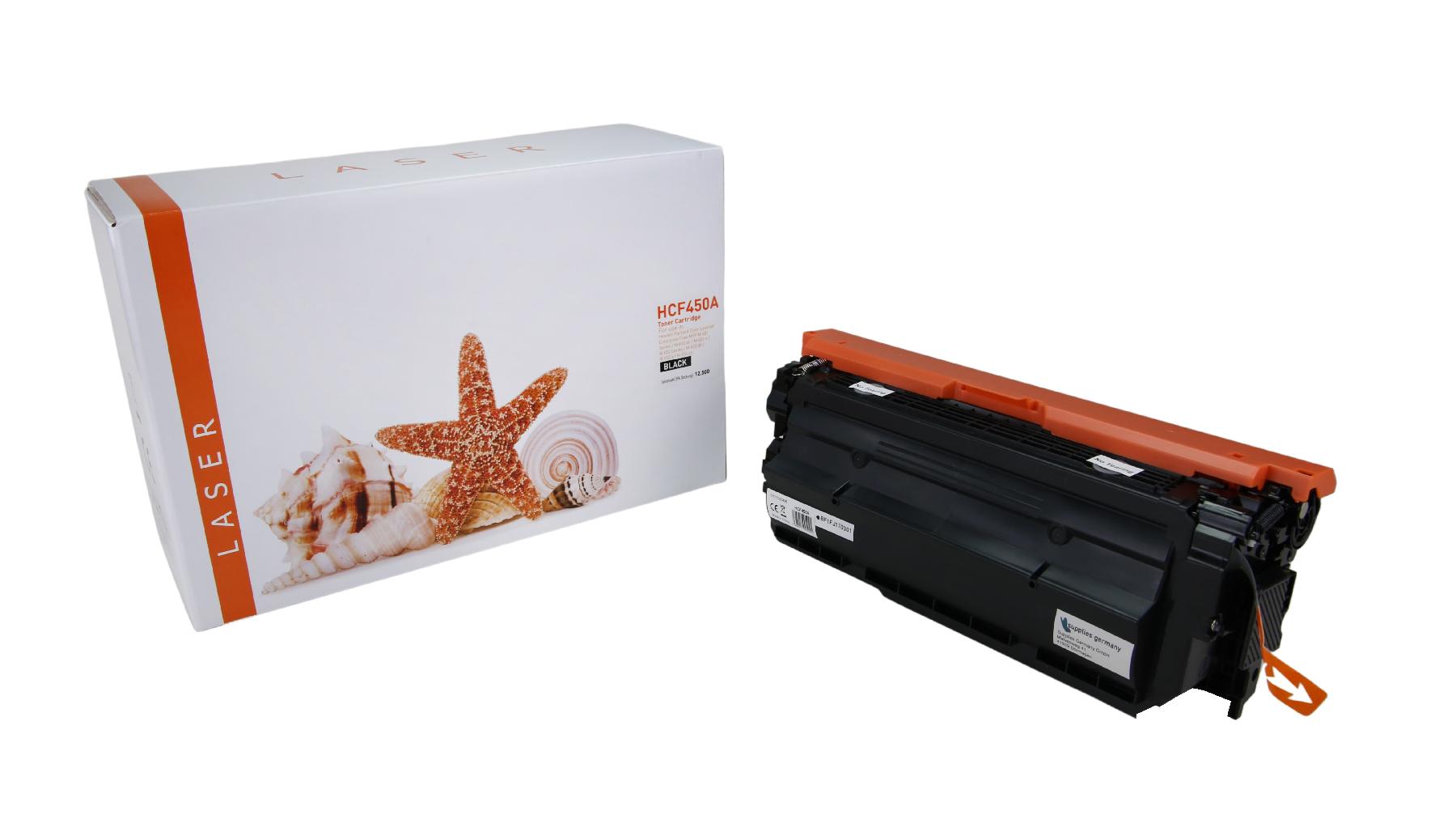 CF450A alternativ Toner schwarz  für HP / CF450A  / 12.500 Seiten