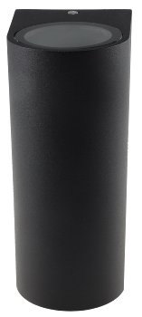 Außen-Wandleuchte "CTW-2" / für 2x GU10, IP44, Gehäuse grau