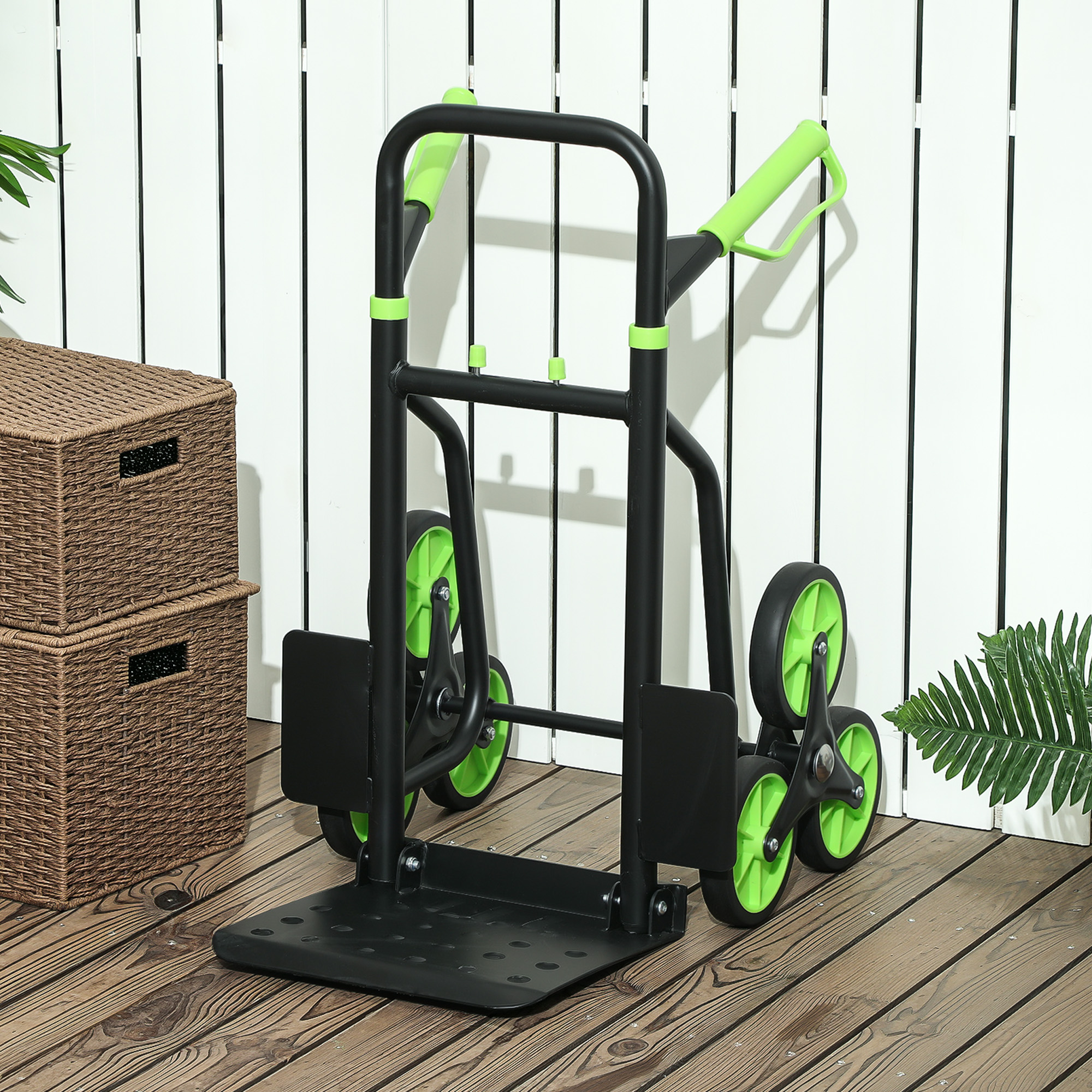 Treppensteiger Sackkarre klappbar Transportkarre mit Stahlrahmen max. 120kg