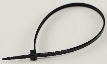Kabelbinder 200mm x 3,5mm, schwarz, 100er Pack, hohe Zugkraft, UV fest