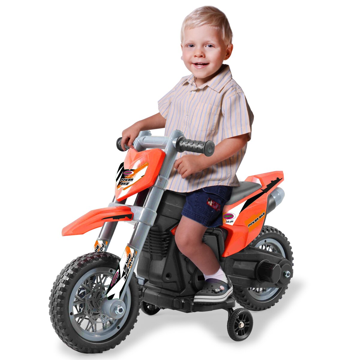 Kindermotorrad Power Bike orange