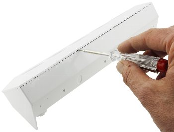 5-fach Steckdosenblock, weiß, 250V~/ 16A, Aufbaumontage