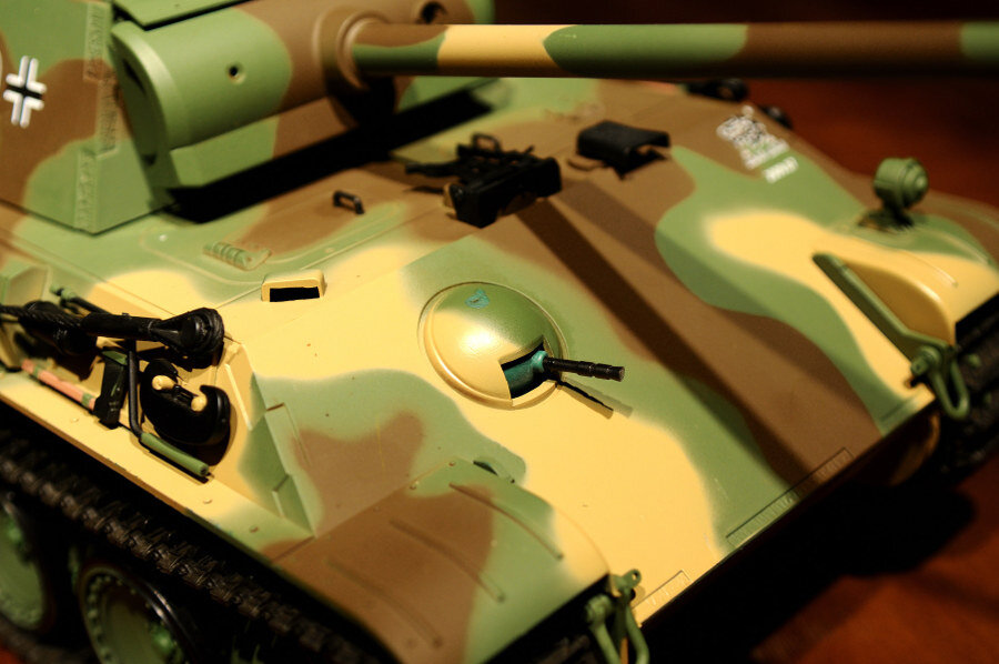 RC Panzer "Panther G" Metallgetreibe & Metallketten PRO RRZ