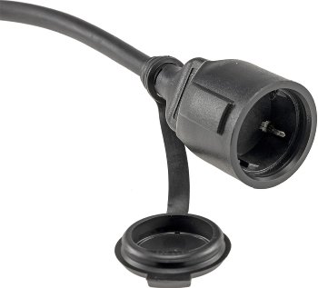 CEE auf Schutzkontakt-Kupplung 1,5m / 230V, Adapter für Wohnwagen, Camping
