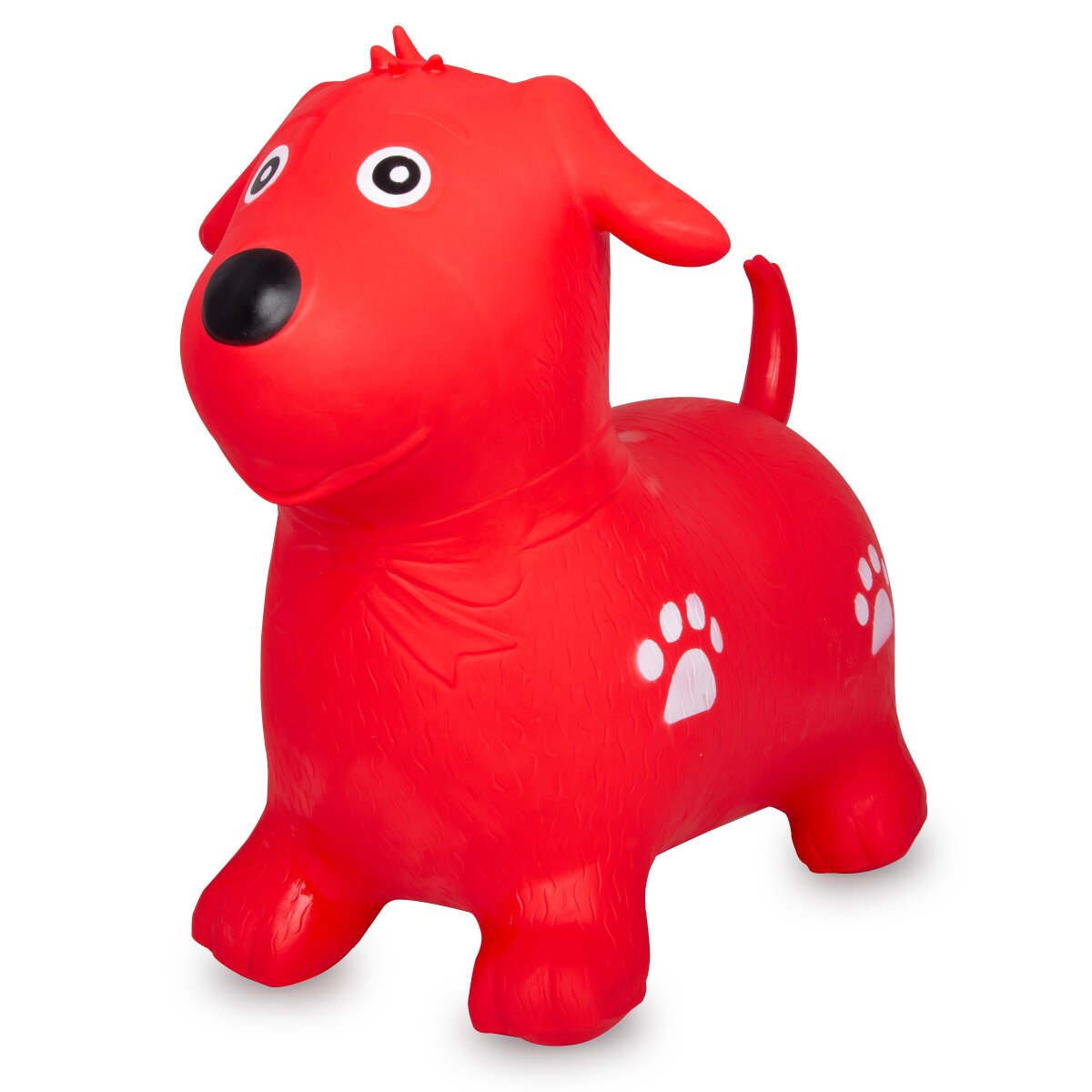 Hüpftier Hund HoppyDoo rot mit Pumpe