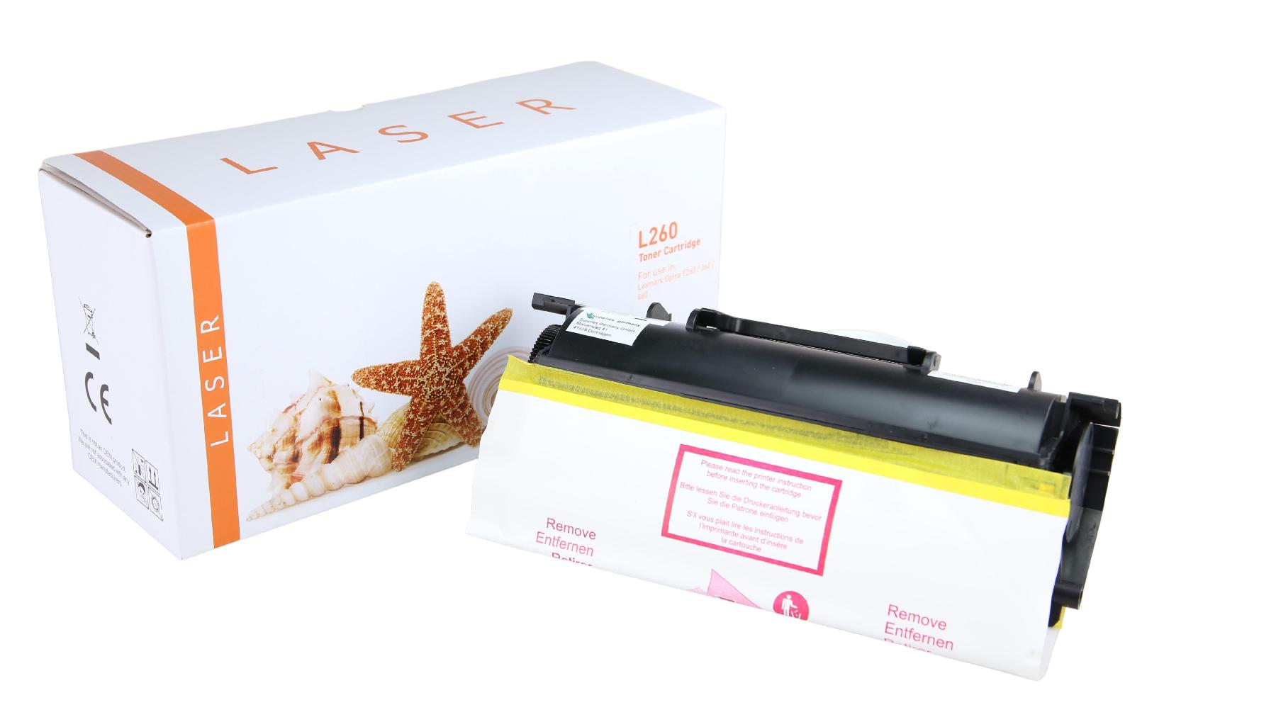 OPTRAE260 alternativ Toner schwarz für Lexmark / E260A11E / 3.500 Seiten OPTRAE260 alternativ Toner schwarz für Lexmark / E260A11E / 3.500 Seiten