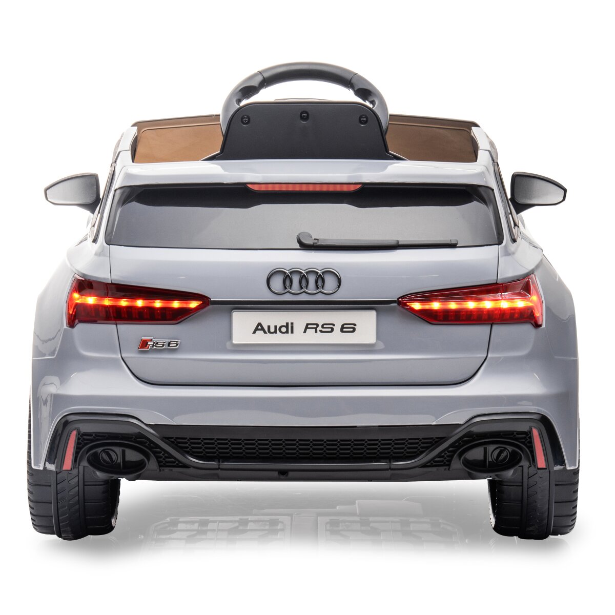 Kinderfahrzeug Audi RS 6 grau