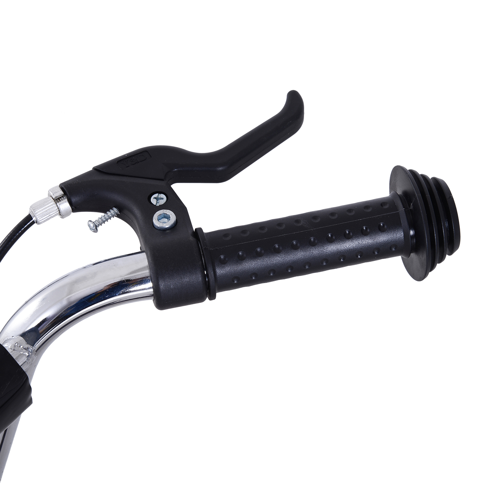 Kinderroller mit Luftreifen Kickscooter Scooter Tretroller Cityroller für Kinder Kickboard 16 Zoll ab 5 Jahre Höhenverstellbar Rosa 143 x 58 x 92-100 cm