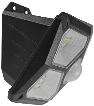 LED Solar Wandleuchte "SWL 722" / PIR Bewegungsmelder, 72 LEDs, IP65