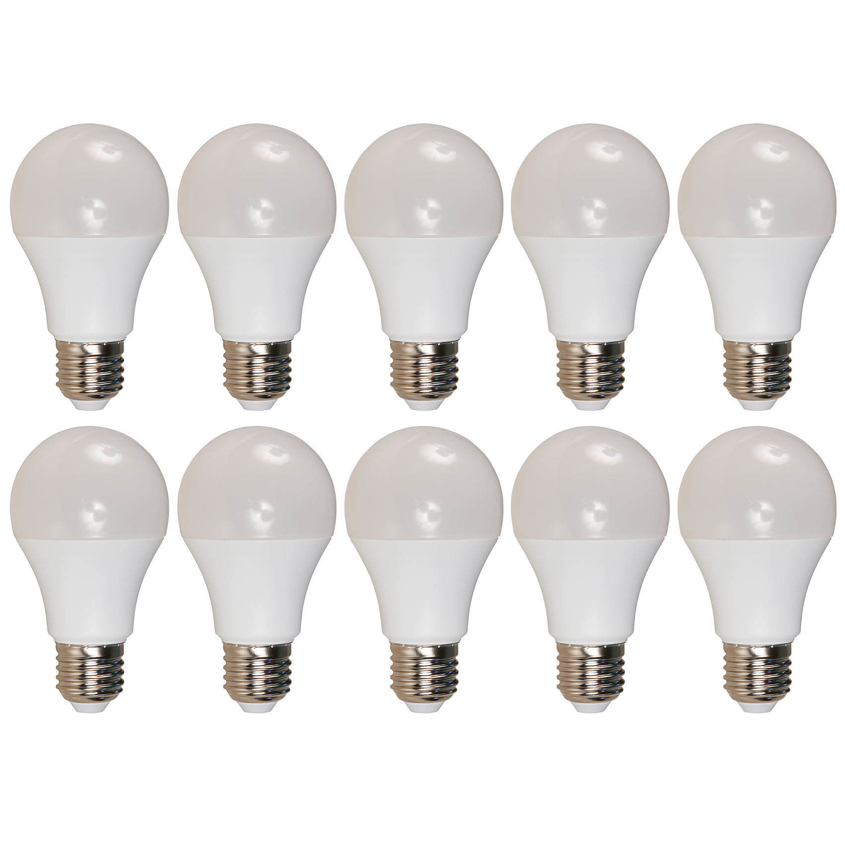 LED-Glühlampe McShine ''Brill95'' E27, 12W, 1.000lm, warmweiß, Ra >95, 10er-Pack