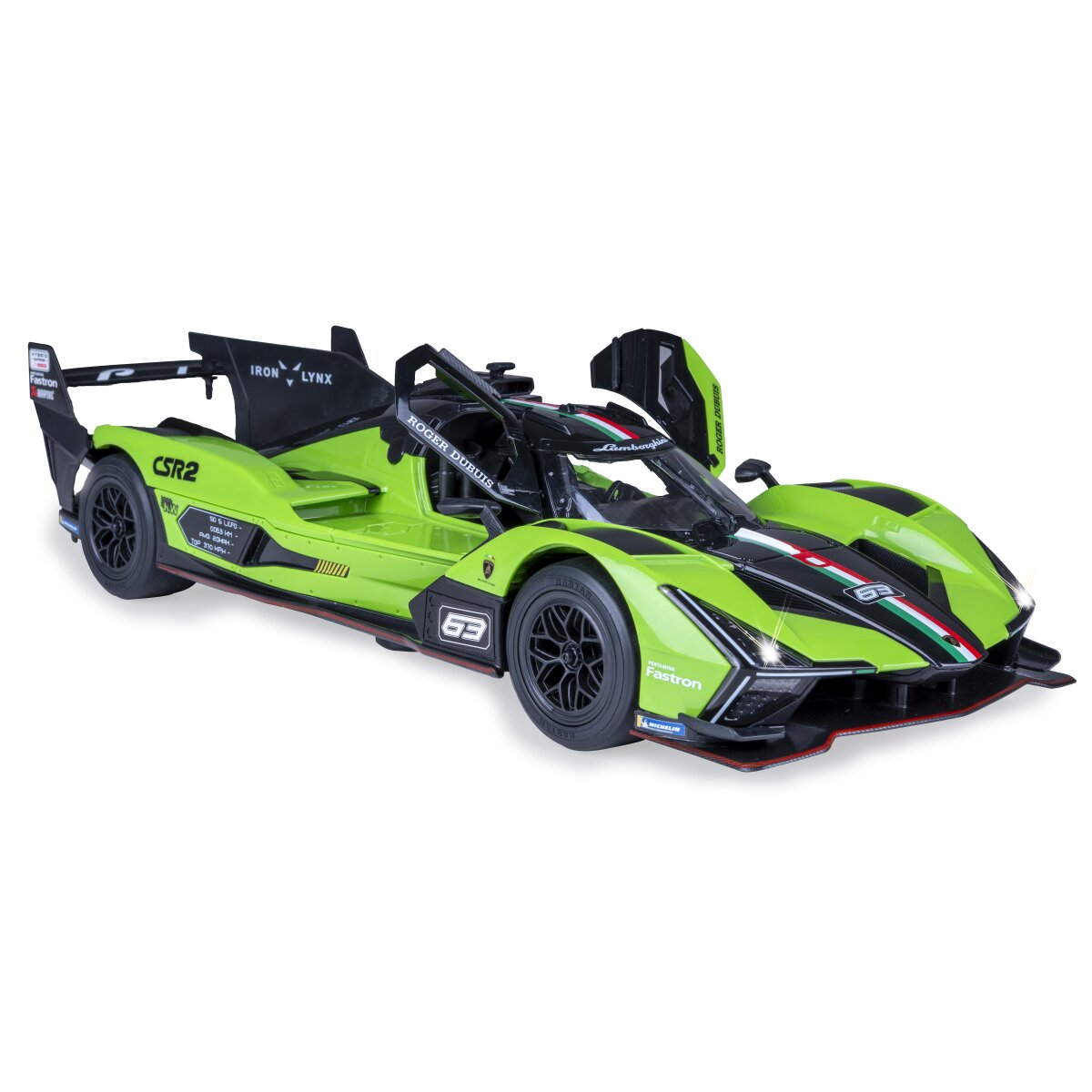 Lamborghini SC63 LMDH 1:14 grün 2,4GHz Tür manuell