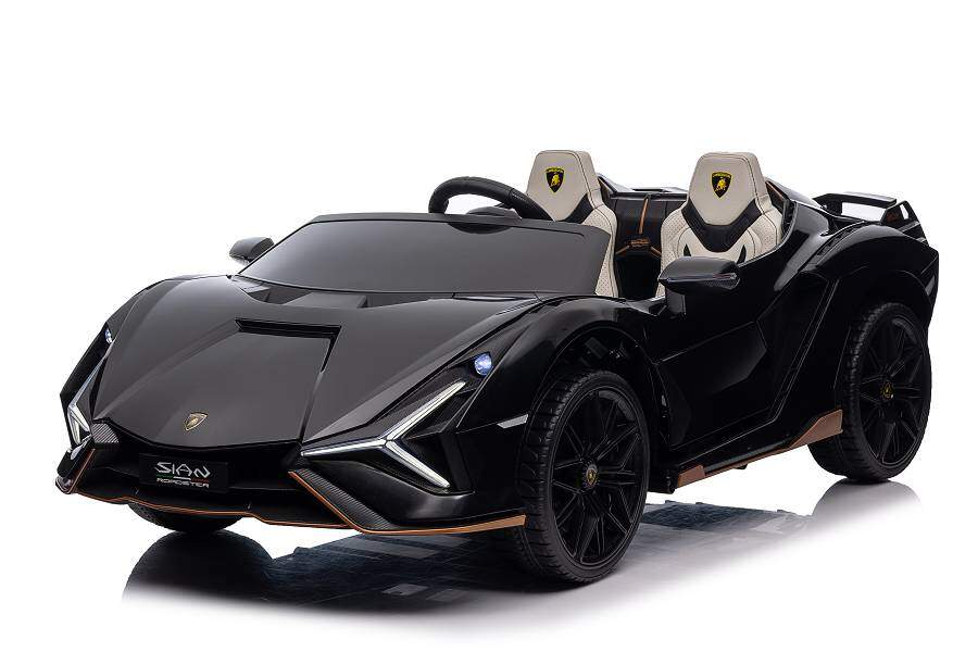 Kinderfahrzeug Lamborghini SIAN 2 Sitzer - schwarz