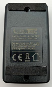 Fußdimmer für LED und Halogen / 230V, 3-100W LED, 75-300W Halogen