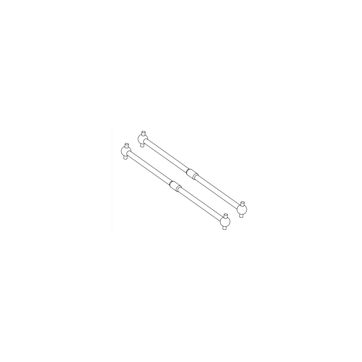 Antriebswelle VE2 Skull/ Nightstorm/Crossmo hinten Antriebswelle VE2 Skull/ Nightstorm/Crossmo hinten