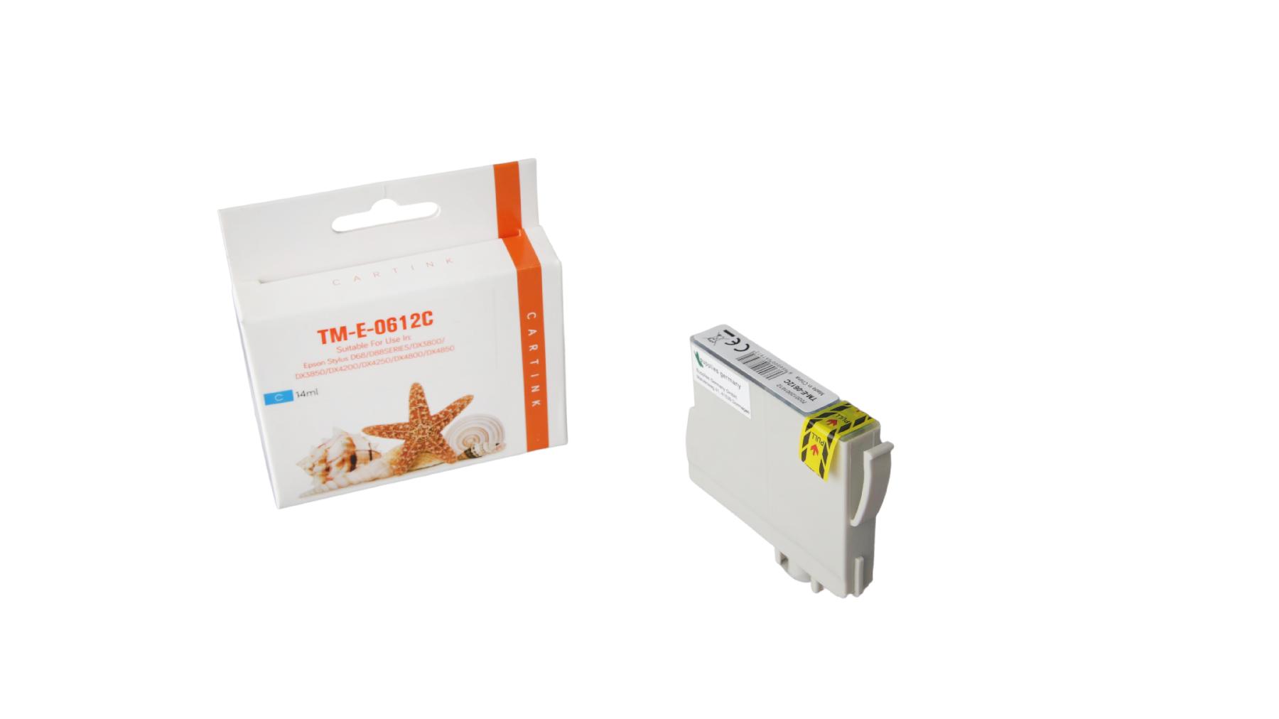 T0612 alternativ Seestern Tinte Cyan / C13T06124010 / 10,2ml T0612 alternativ Seestern Tinte Cyan / C13T06124010 / 10,2ml