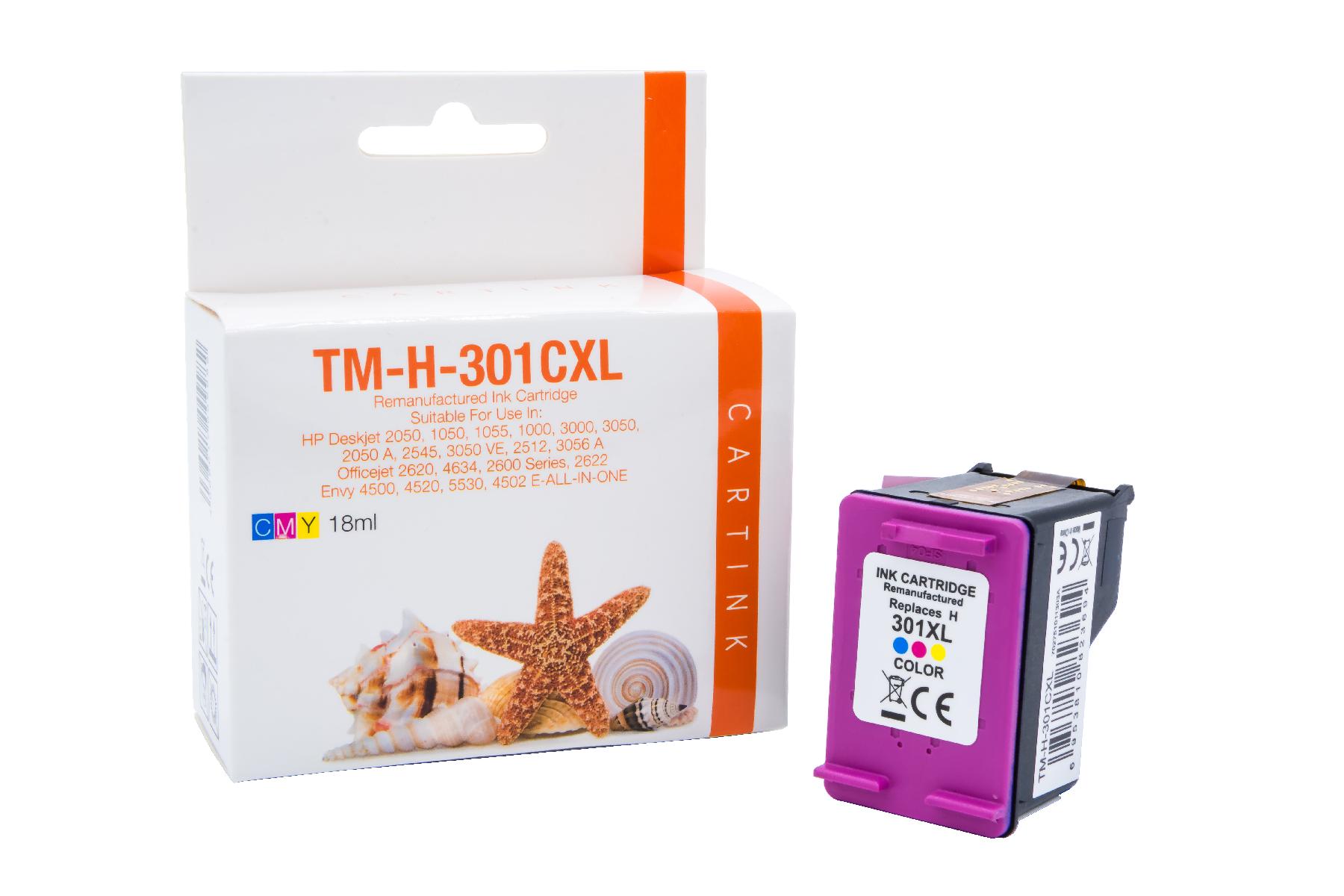 301CXL Refill Tinte Color für HP / CH564EE / 18ml