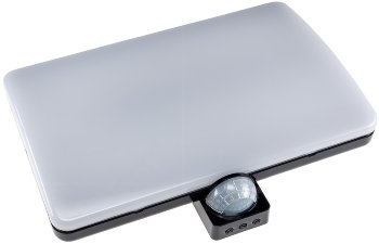 LED Wandleuchte "PADAR" mit PIR-Sensor / IP65, 20W, mit Hausnummer & Buchstaben