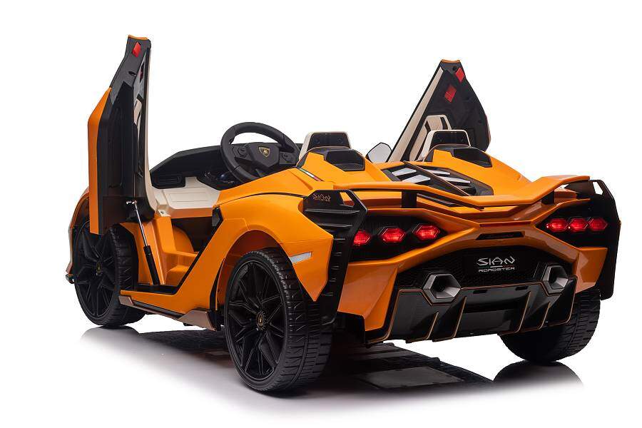 Kinderfahrzeug Lamborghini SIAN 2 Sitzer - orange