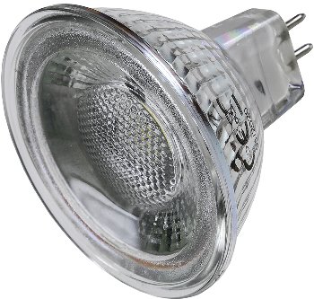 LED Strahler MR16 "H50 COB" / 3000k, 440lm, 12V/5W, warmweiß