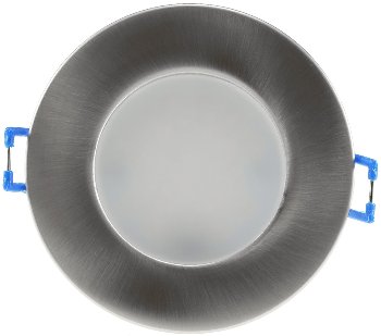 LED-Einbauleuchte "Flat-30 FR-R" 3000K / Ø85x30mm, 5W, 590lm, IP44, rund, poliert