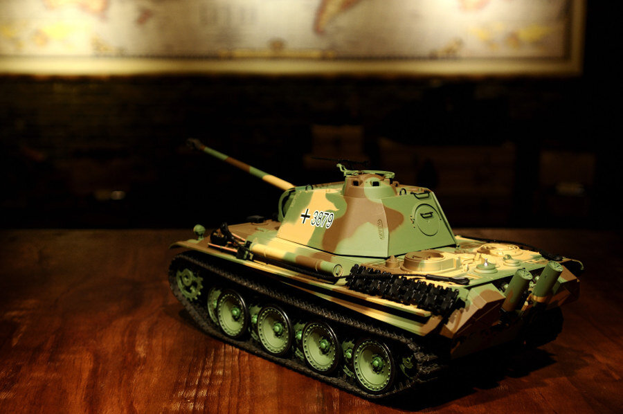 RC Panzer "Panther G" Metallgetreibe & Metallketten PRO RRZ