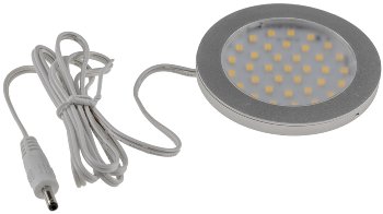 LED-Aufbauleuchte "ABL-R90" warmweiß / 3W, 12V= , 2900K, 337lm