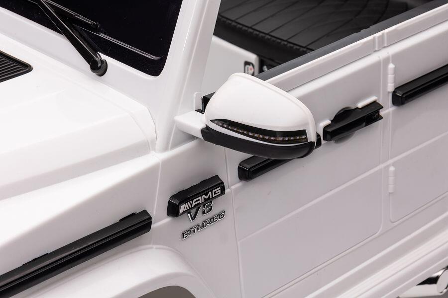 Kinderfahrzeug Mercedes G63 AMG - weiß