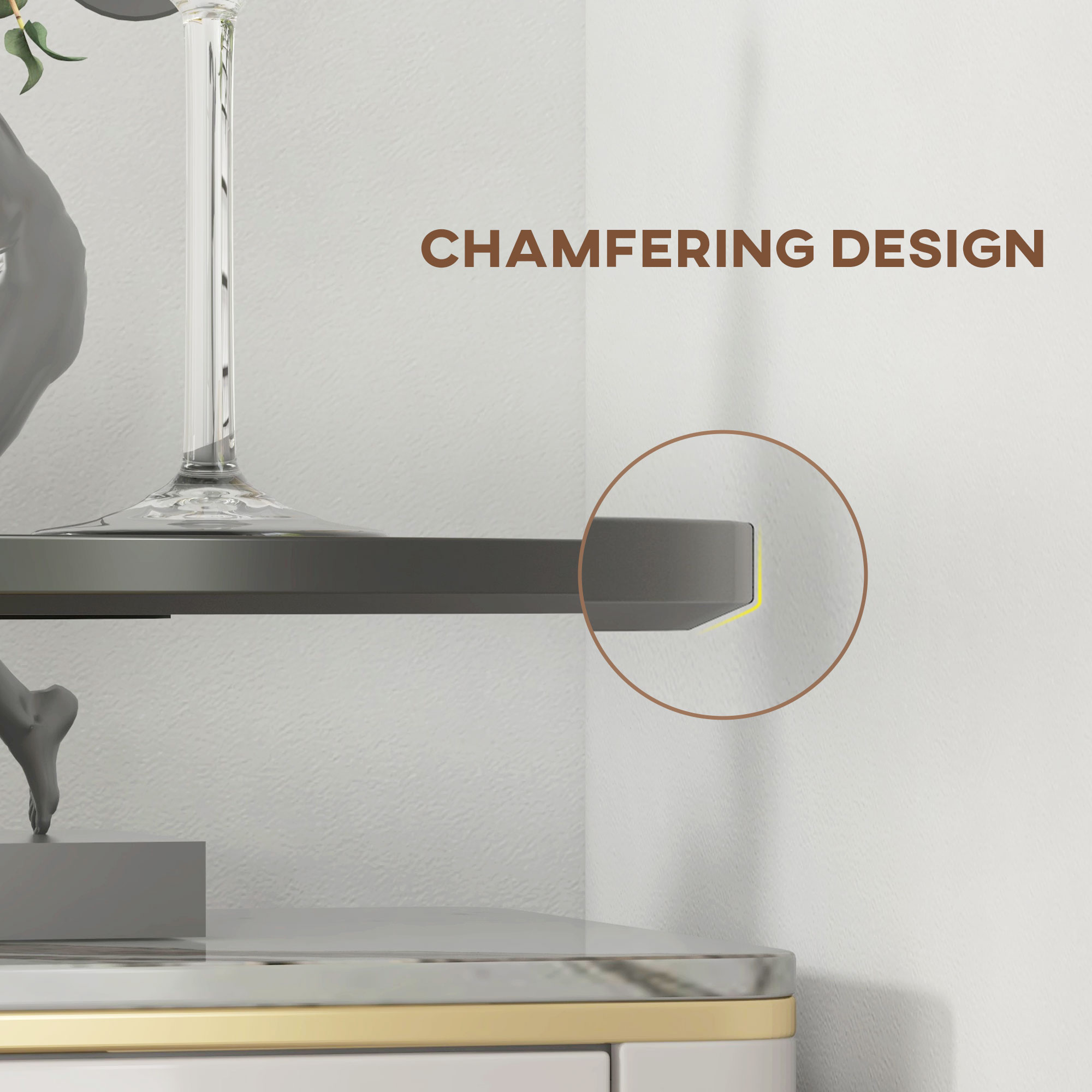 Bartisch Stehtisch, Tisch für 2 Personen, 60 x 60 x 102 cm, Schwarz