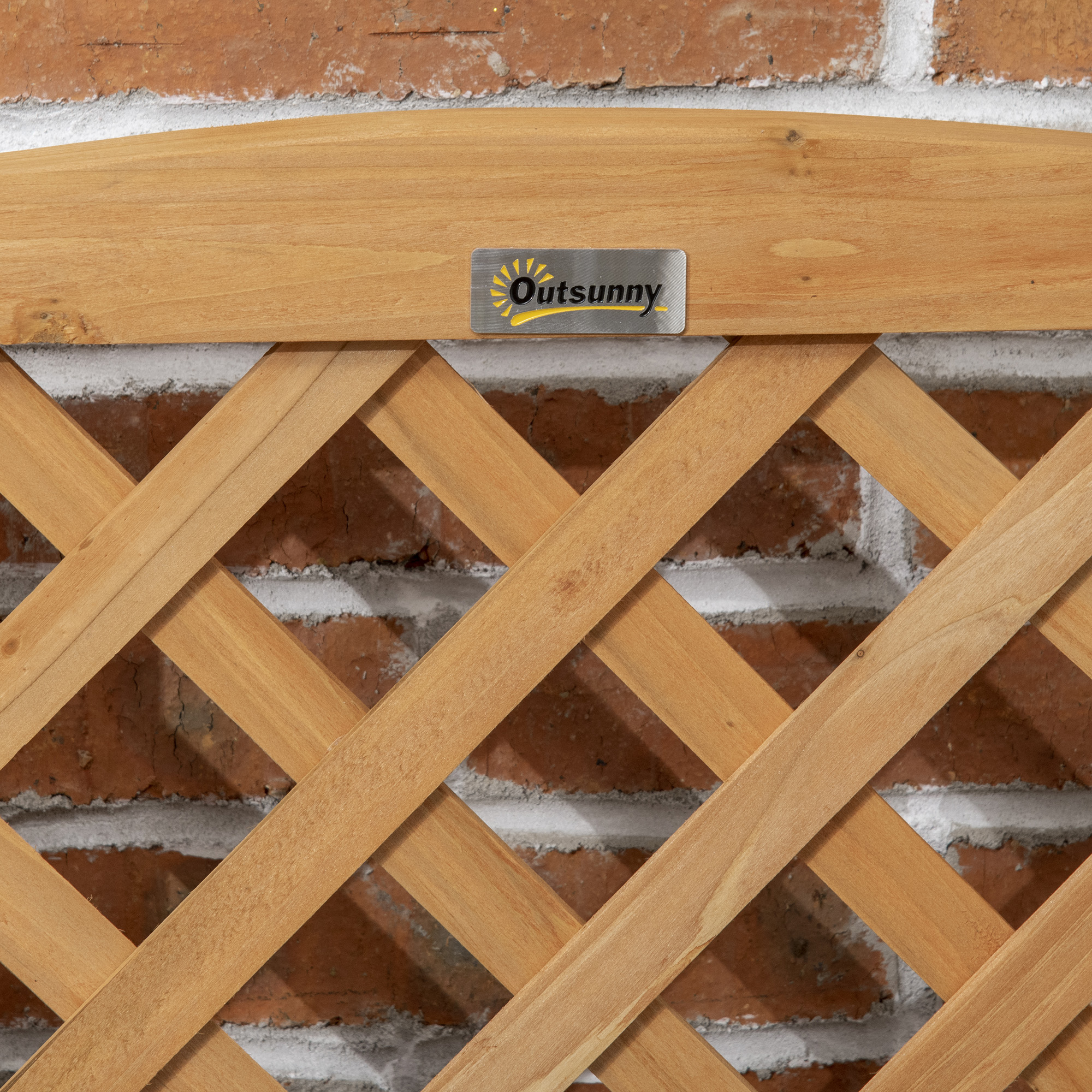 Hochbeet im rustikalen Design, Pflanzentrog, inkl. Rankhilfe, wetterbeständig, behandeltes Massivholz