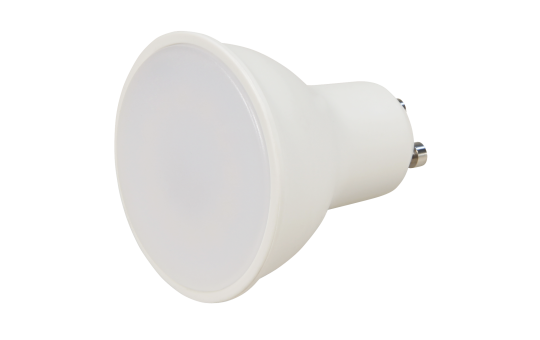 LED-Strahler GU10, 6W, 450 lm, warmweiß, Milchglas