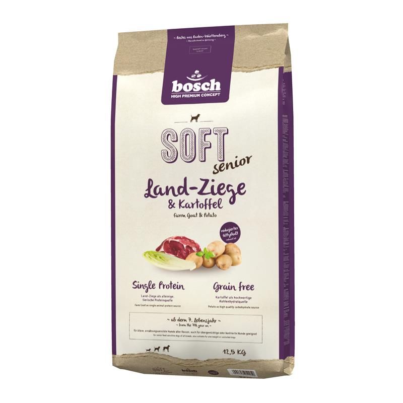 Bosch Soft Senior Ziege & Kartoffel - 12,5 Kg Bosch Soft Senior Ziege & Kartoffel - 12,5 Kg