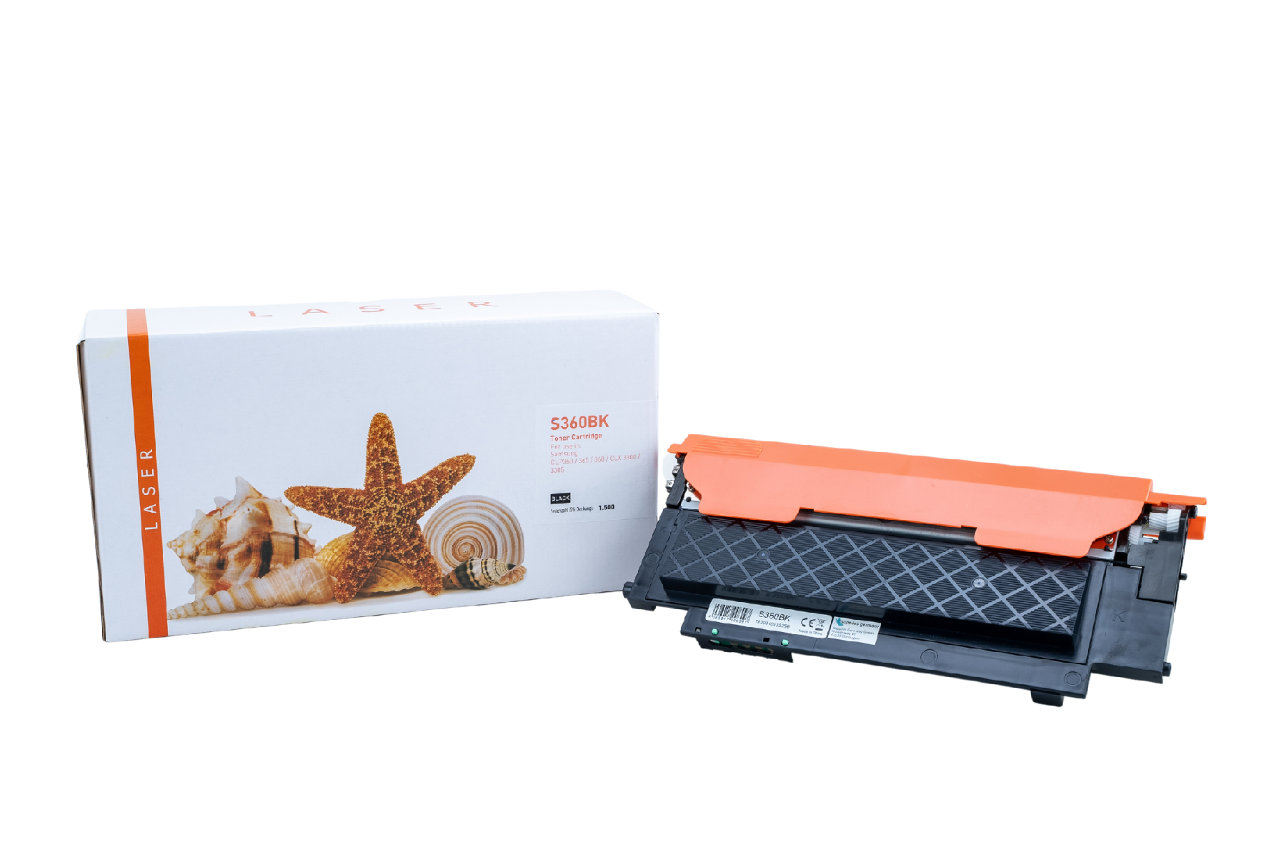 CLP360BK alternativ Toner black für Samsung  / CLTK406S/ELS / 1.500 Seiten