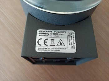 LED Solar Wandleuchte "SWL 119-A" / PIR Bewegungsmelder, IP44, anthrazit