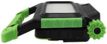 LED Baustrahler mit Akku "BSA-30" / 30W, 2400lm, 4500K / neutralweiß