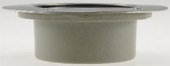 Solar LED Bodenstrahler "CTB-R", rund / ØxH 12x4cm, IP44, Edelstahl-Front