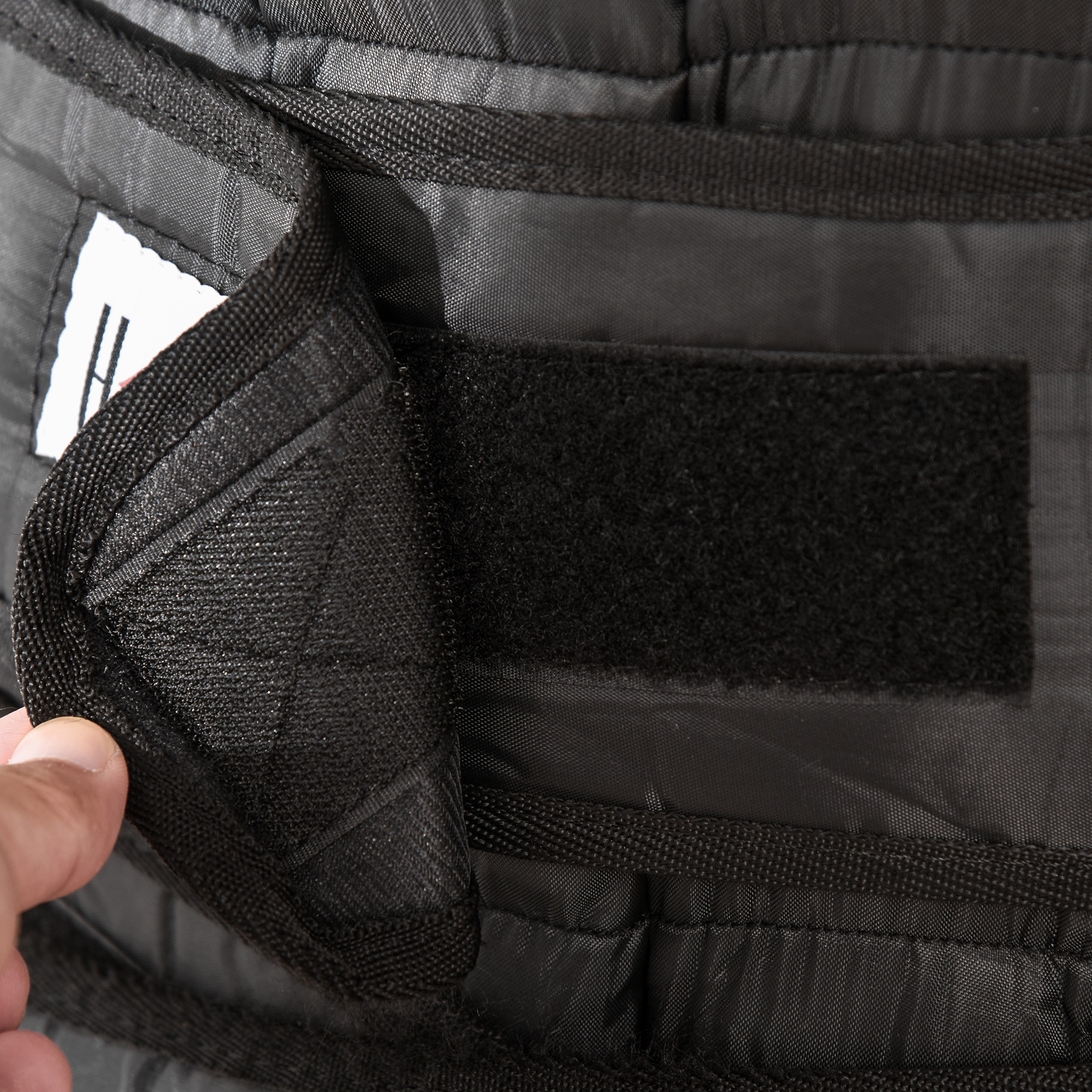 30 kg Gewichtsweste Trainingsweste mit 35 Gewichtssäcke Verstellbar Krafttraining Fitness Oxford Metall Schwarz 60 x 50 cm