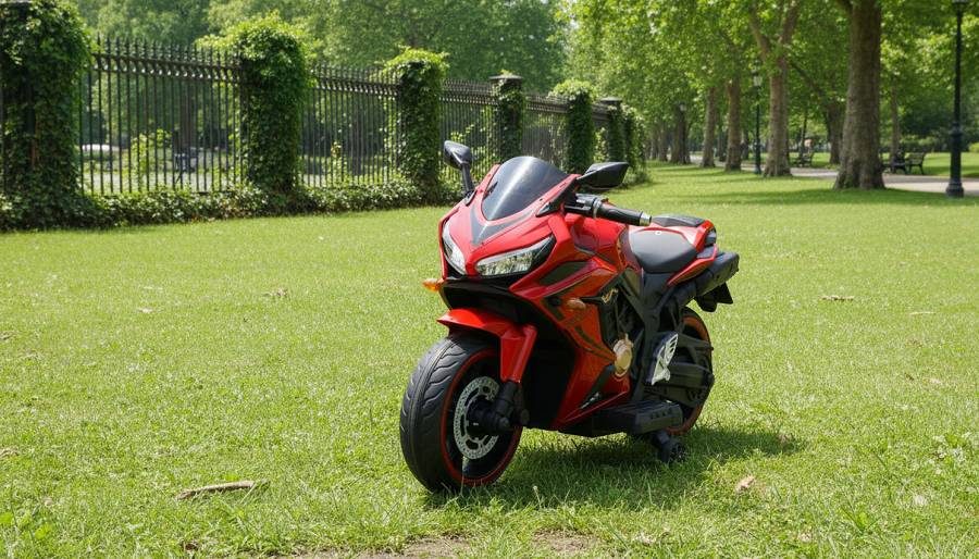 Elektro Kindermotorrad 999 - rot