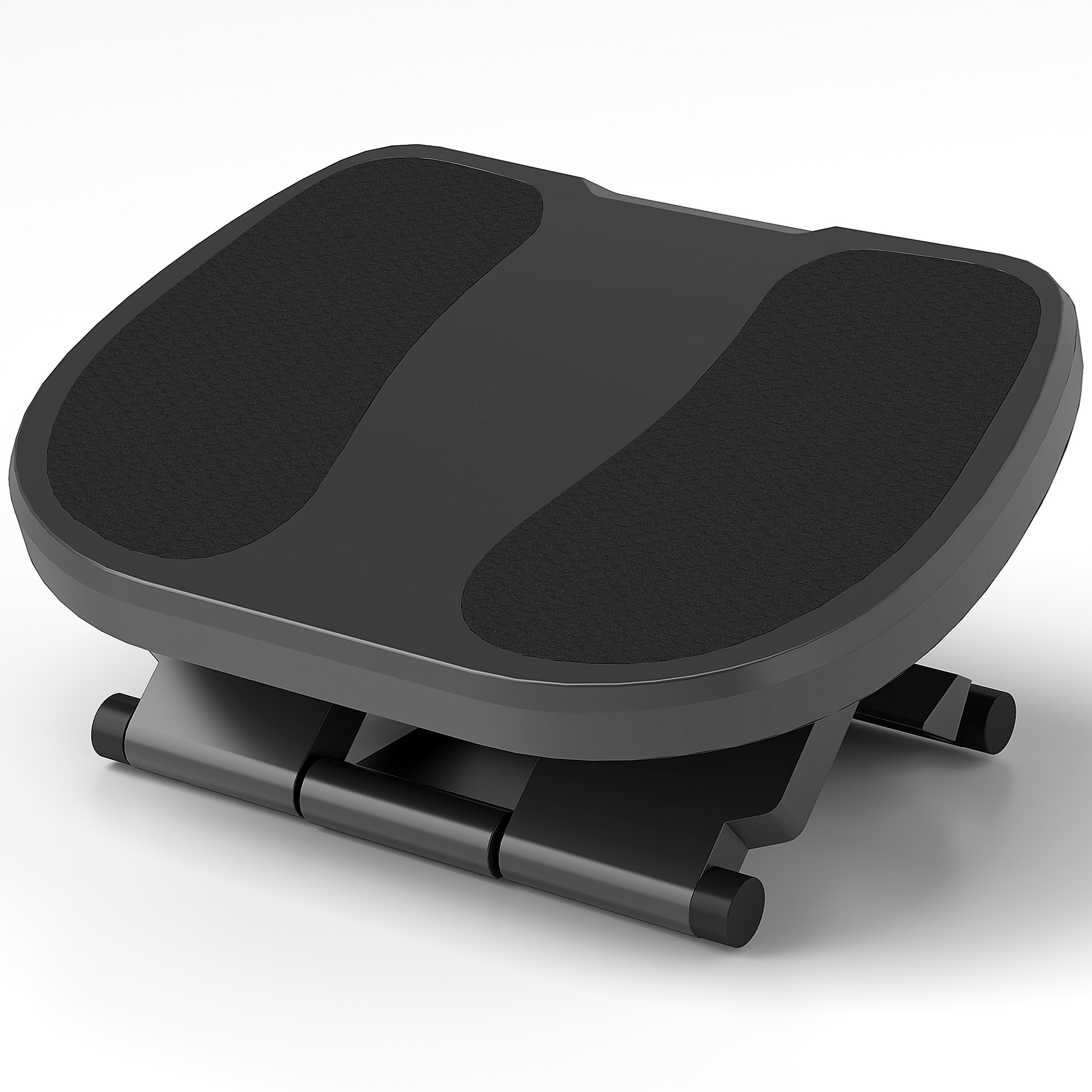 Fußstütze, Fußablage, höhenverstellbar, 0-30° neigbar, Grau