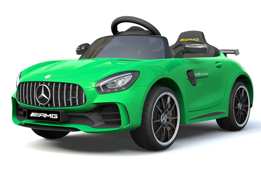 Kinderfahrzeug Mercedes GT R - grün