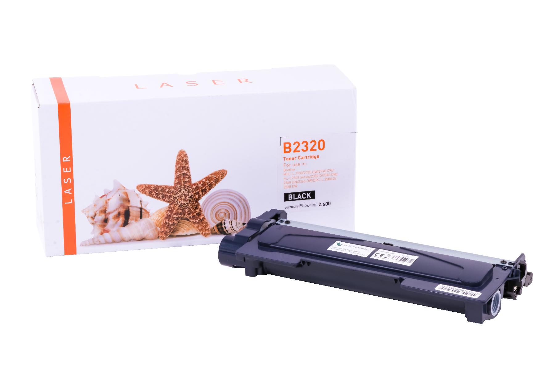 TN2320 alternativ Toner schwarz für Brother / TN2320 / 2.600 Seiten TN2320 alternativ Toner schwarz für Brother / TN2320 / 2.600 Seiten