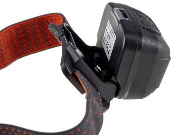 LED-Akku-Stirnlampe 6W+3W / mit Gestensteuerung