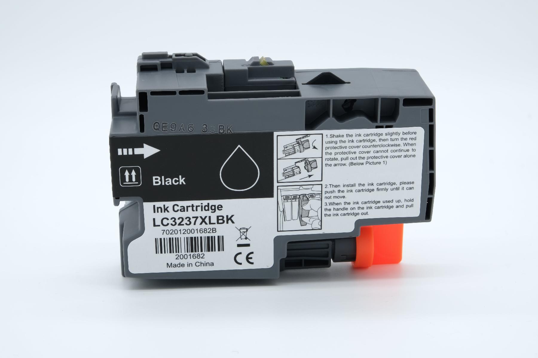 LC3237XLschwarz alternativ Tinte schwarz für Brother / LC3237XLschwarz / 65ml LC3237XLschwarz alternativ Tinte schwarz für Brother / LC3237XLschwarz / 65ml