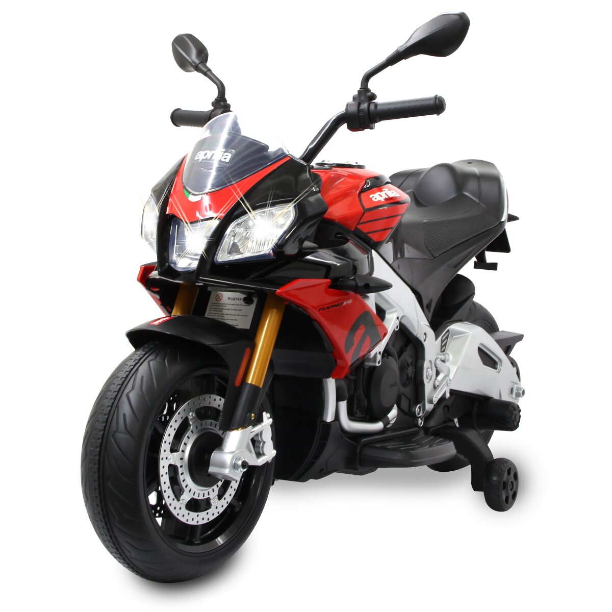 Kindermotorrad Aprilia Tuono V4 1100 RR rot