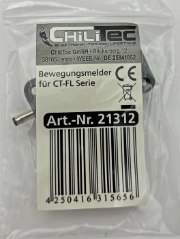 PIR Bewegungsmelder für CT-FL Serie / 3,5mm, Zeit einstellbar