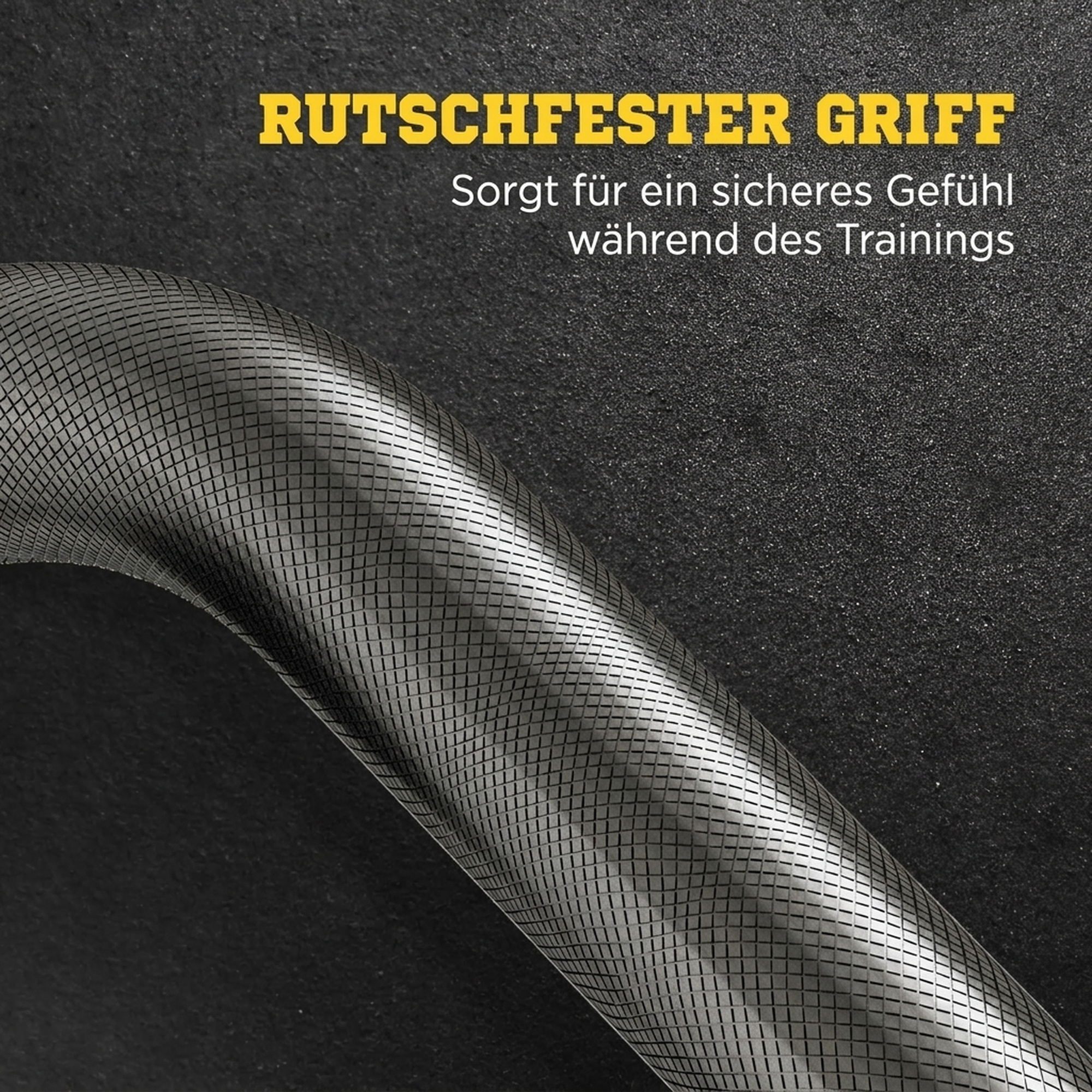 Langhantel Set 25kg Rutschfeste Curlstange mit 6 Gewichten, PVC-Beschichtung, Hantelstange aus Stahl