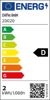LED Unterbauleuchte "SMD pro" 27cm, 2W, 210lm, 6500k, Licht weiß