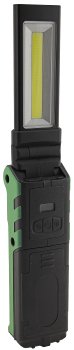 LED Akku-Arbeitsleuchte "FlapLED 500" / LiIon Akku, Magnethalter, 5W, 400lm,IP44