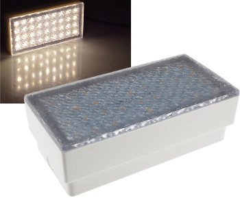 LED Pflasterstein "BRIKX 20" warmweiß / 20x10x7cm, 3W, 220lm, IP67, 230V
