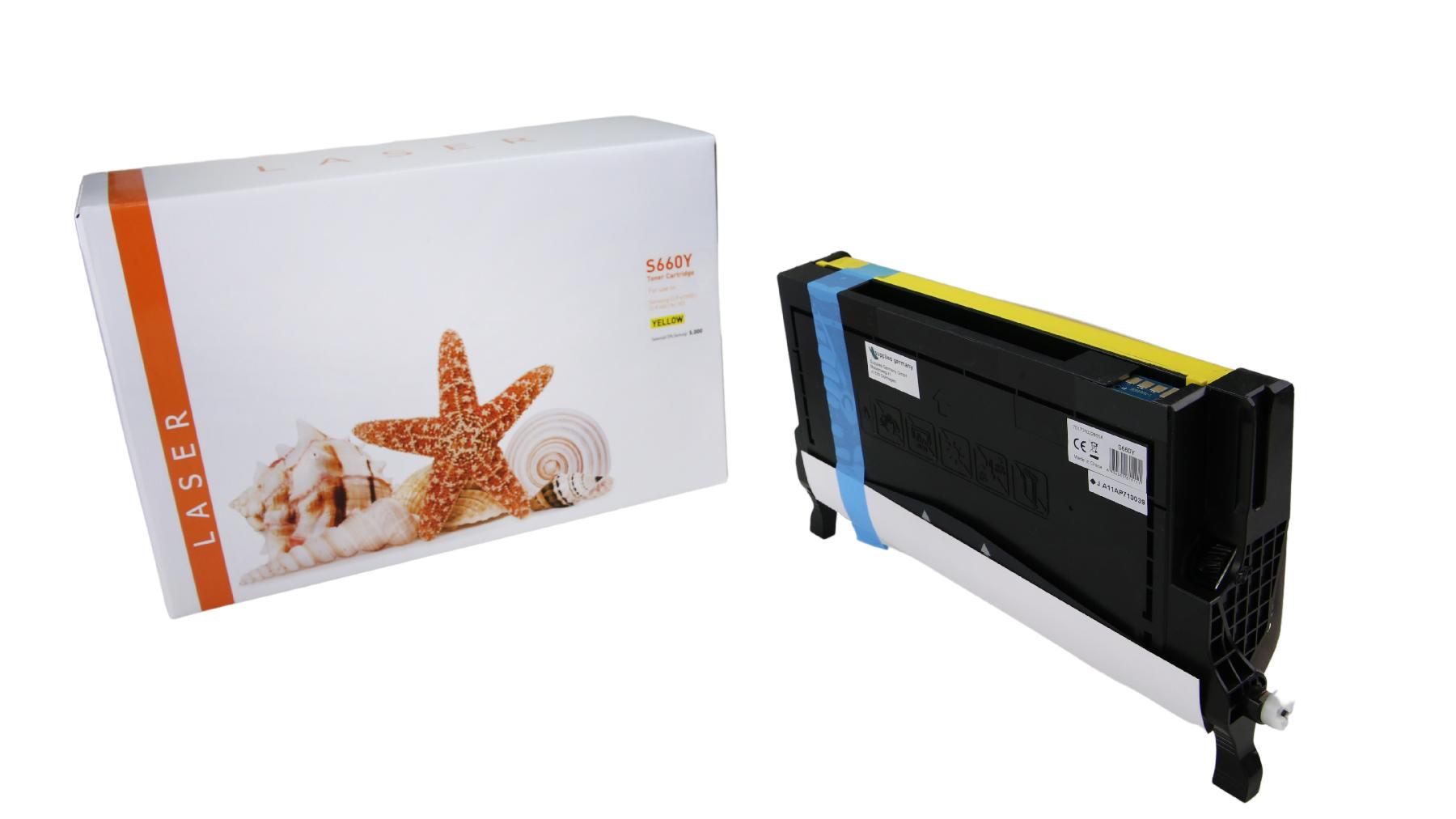 CLP660Y alternativ Toner gelb für Samsung  / CLPY 660 B/ELSK / 5.000 Seiten